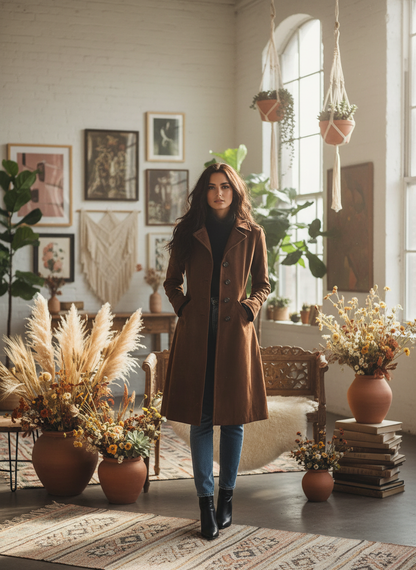 Boho Editorial Trench Coat