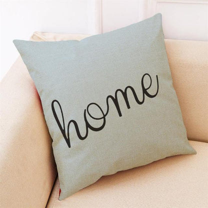 Elegant Pattern Printed Throw Pillow Modern Soft Linen Blend Cushion Home Decorative Fashion Geometric Pattern Throw Pillow Covers Square Decorative Cushion Case For Home Pillows Case