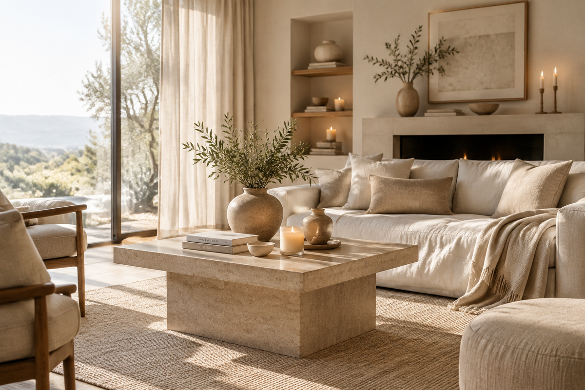 Warm Luxury Lifestyle Hero Banner